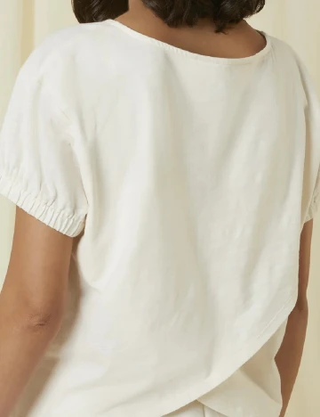 Tricou Triumph, ecru