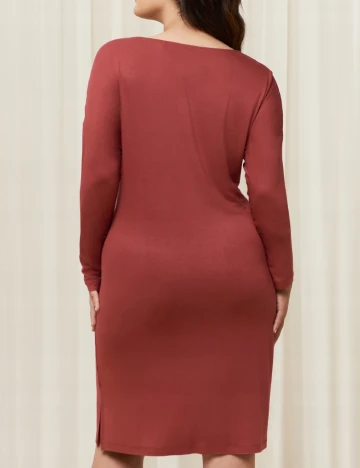 Rochie de noapte Triumph, grena