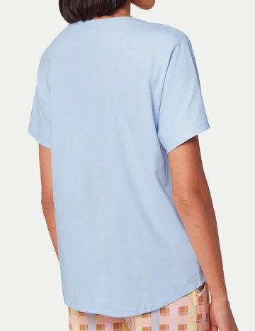 Tricou Triumph, bleu