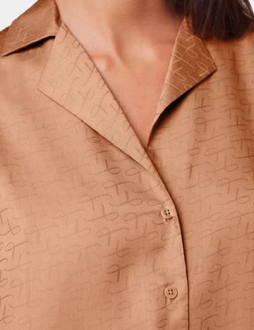 Camasa de noapte Triumph, maro