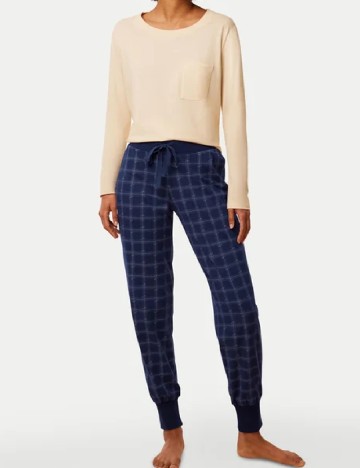 
						Pantaloni de pijama Triumph, albastru