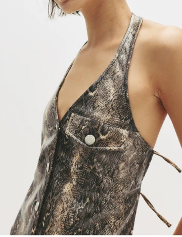 Top Pull&Bear, animal print