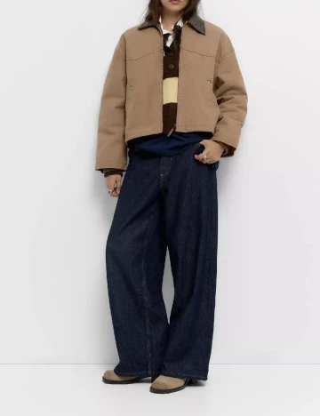 Jacheta Pull&Bear, maro deschis