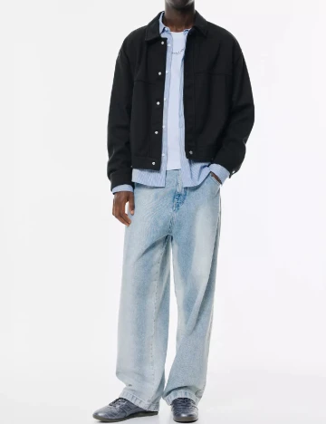 Jacheta Pull&Bear, negru