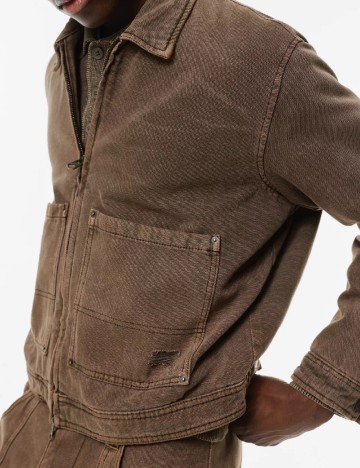 Jacheta Pull&Bear, maro