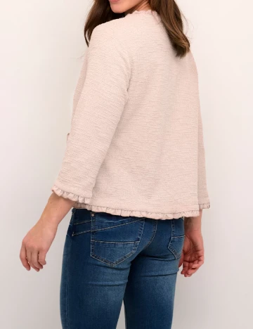 Blazer Cream, roz pal