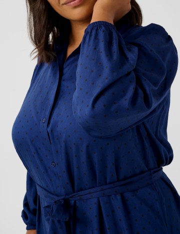 Rochie scurta Kaffe, albastru