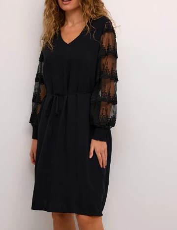 Rochie scurta Kaffe, negru