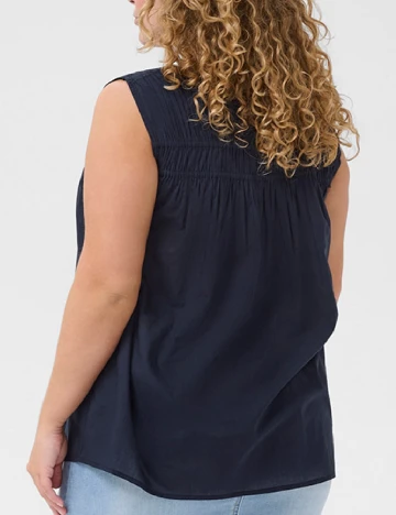 Bluza Kaffe Curve, bleumarin