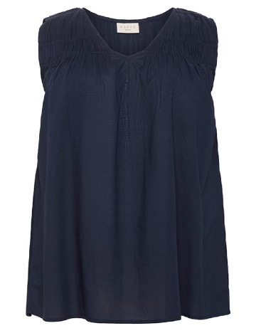 Bluza Kaffe Curve, bleumarin