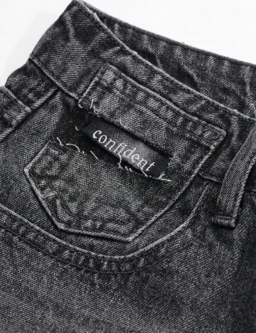 Blugi Dazy, gri inchis