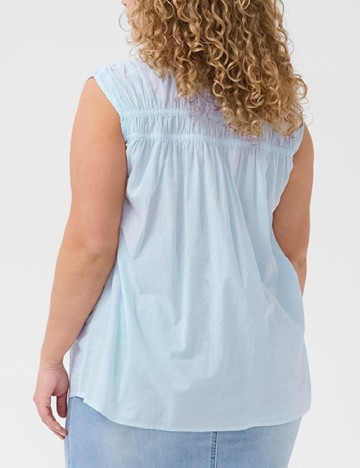 Bluza Kaffe Curve, bleu