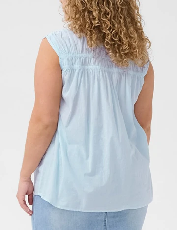 Bluza Kaffe Curve, bleu