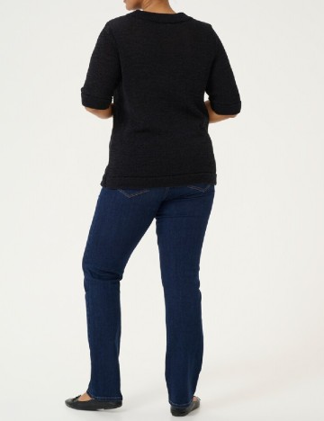 Bluza Kaffe Curve, negru