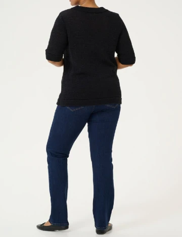 Bluza Kaffe Curve, negru