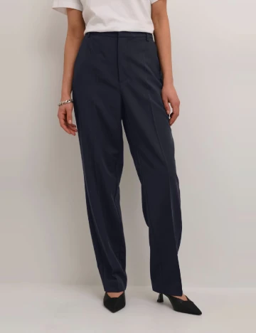 Pantaloni Kaffe, bleumarin inchis