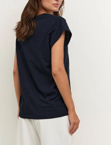 Tricou Culture, bleumarin inchis