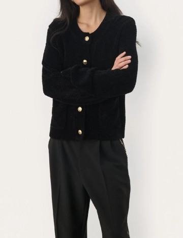 
						Cardigan Part Two, negru