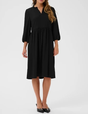 Rochie medie Kaffe, negru