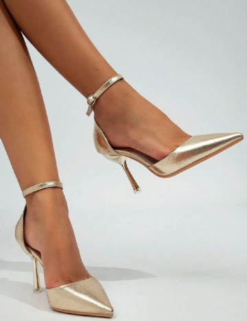 
						Pantofi SHEIN, auriu