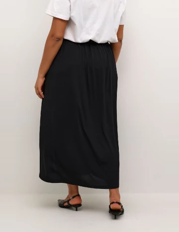 Fusta Kaffe Curve, negru