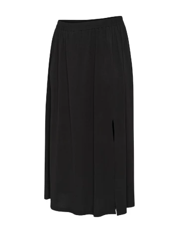 Fusta Kaffe Curve, negru