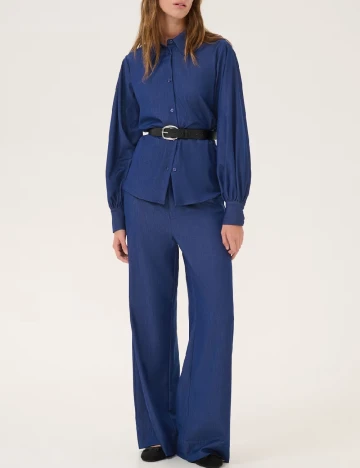 Pantaloni My Essential Wardrobe, albastru