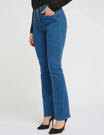 Blugi Cream, albastru