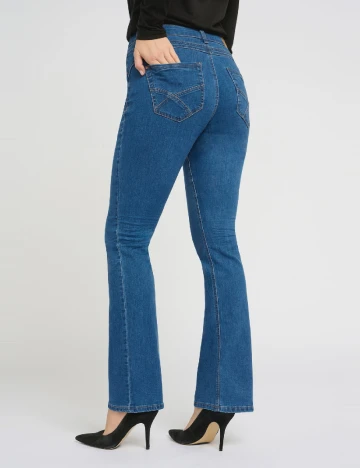 Blugi Cream, albastru