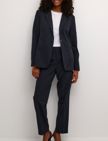 
						Sacou Kaffe, bleumarin