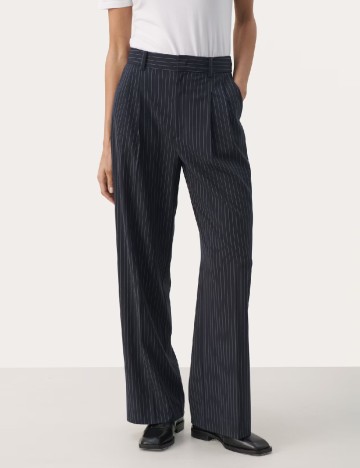 Pantaloni Part Two, bleumarin