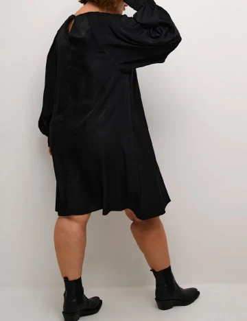 Rochie scurta Kaffe Curve, negru