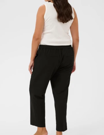 Pantaloni Kaffe Curve, negru