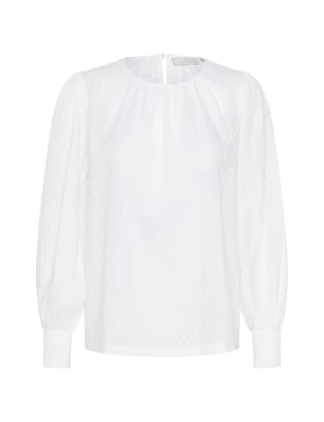 Bluza Kaffe, alb
