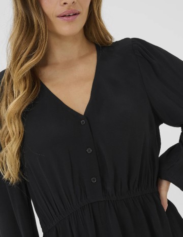 Rochie lunga Kaffe, negru