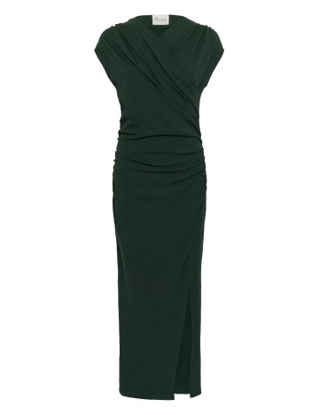 Rochie lunga My Essential Wardrobe, verde