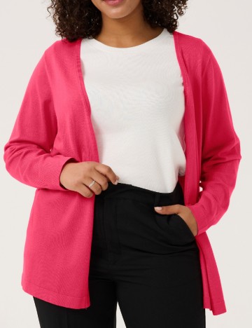 Cardigan Kaffe Curve, roz