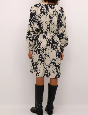 Rochie scurta Kaffe, crem