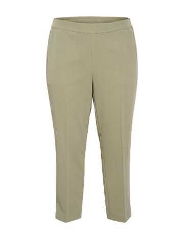 Pantaloni Kaffe Curve, verde