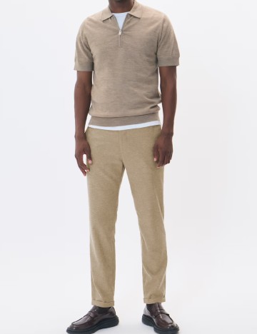 
						Pantaloni Matinique, bej