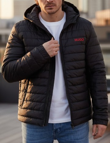 
						Geaca Hugo, negru