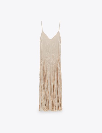 Rochie Zara, crem, L