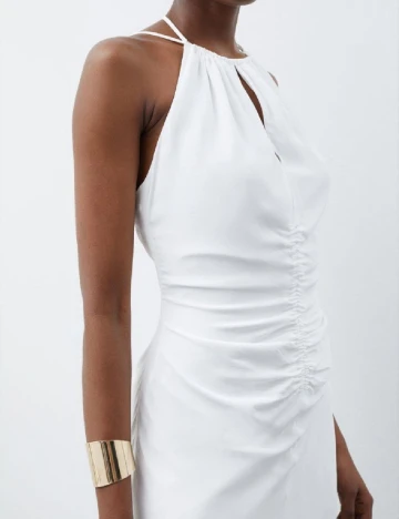 Rochie lunga Karen Millen, alb