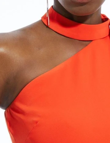 Rochie lunga Karen Millen, portocaliu