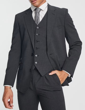 
						Sacou Noak, gri inchis