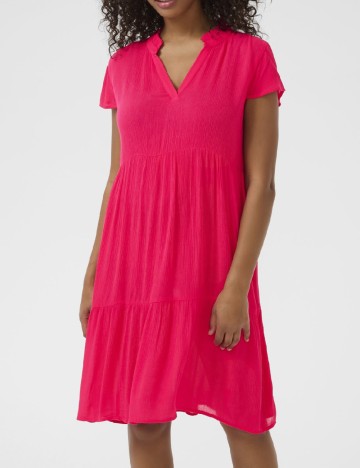 Rochie medie Kaffe, roz