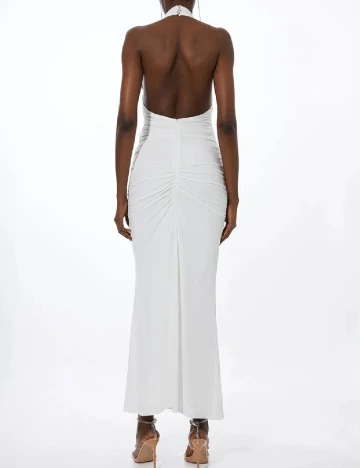 Rochie lunga Karen Millen, alb