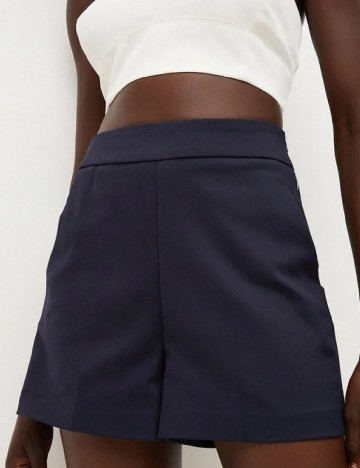Pantaloni scurti Karen Millen, bleumarin