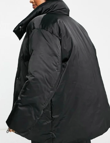 Geaca ASOS Curve, negru