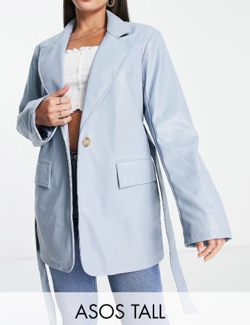 Jacheta ASOS, albastru
